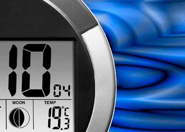 6116 Dixtime Digital Designer Wanduhr, Moderne Wohnraumuhr 35x100cm - 3B.jpg